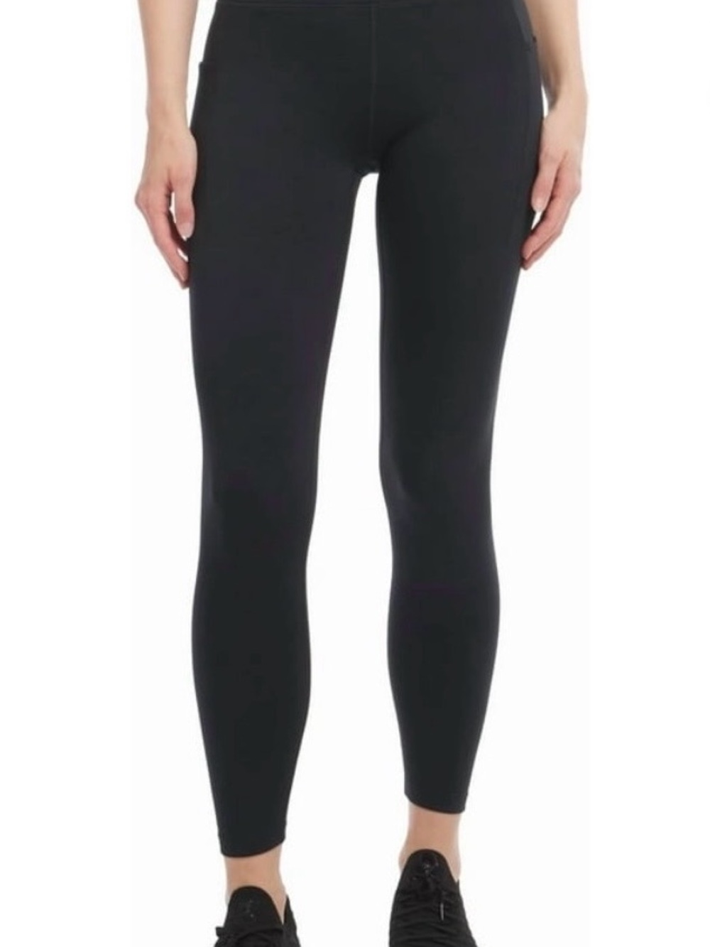 Danskin Black High-Waist Girls' Active Leggings